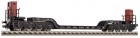 5296 Fleischmann 8-axled low-loader car with 2 brake cabins type SSt K?ln